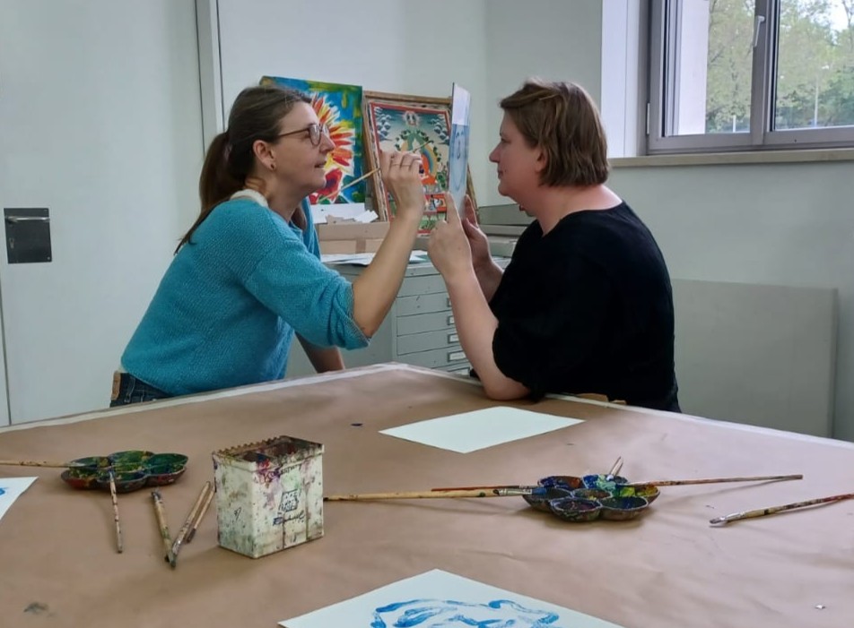 Elisabeth & Barbara im Kunstmuseum